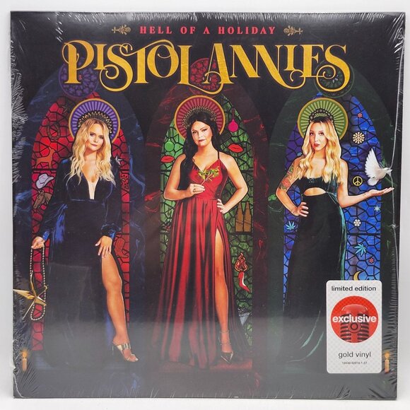 Pistol Annies Hell Of A Holiday Gold Vinyl LP Target Limited Edition - Picture 1 of 4